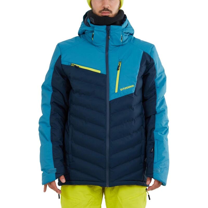 Лыжная куртка Willow Padded Jacket мужская - синяя Fundango, цвет blau лыжная куртка willow padded jacket men черный fundango цвет schwarz