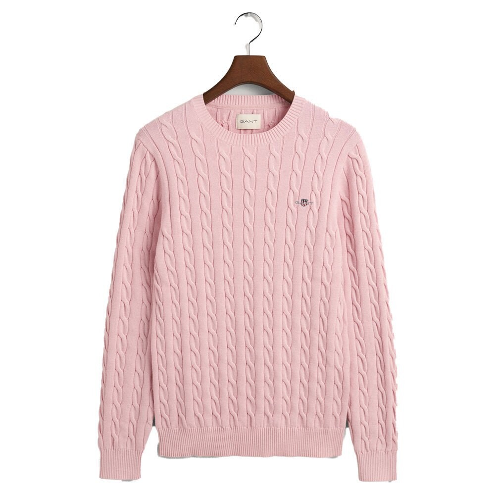 

Свитер Gant Cable, розовый