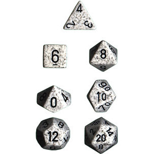 

Аксессуары Chessex Chessex Dice Set: Speckled Artic Camo (7)
