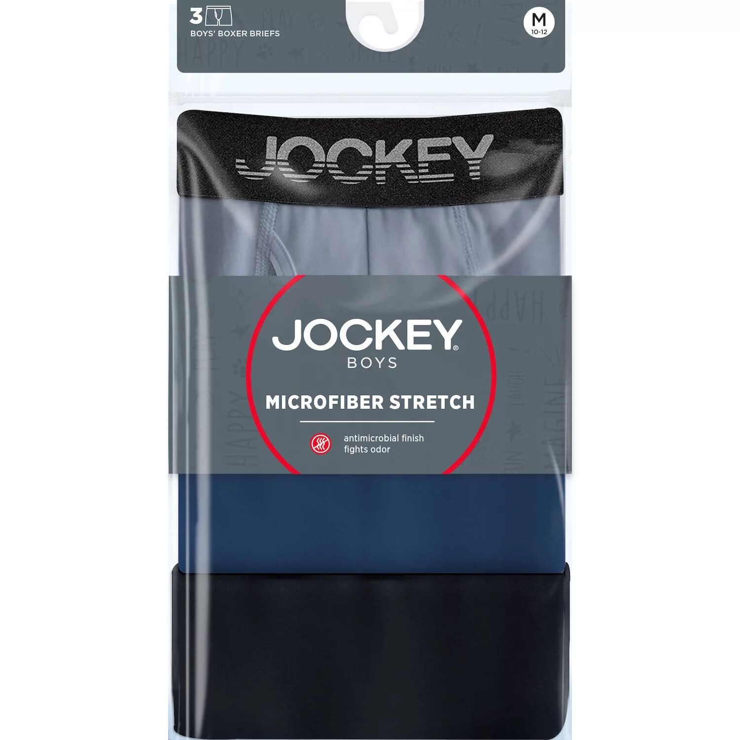 

Комплект боксеров из микрофибры Boys Jockey, 3 шт. Jockey