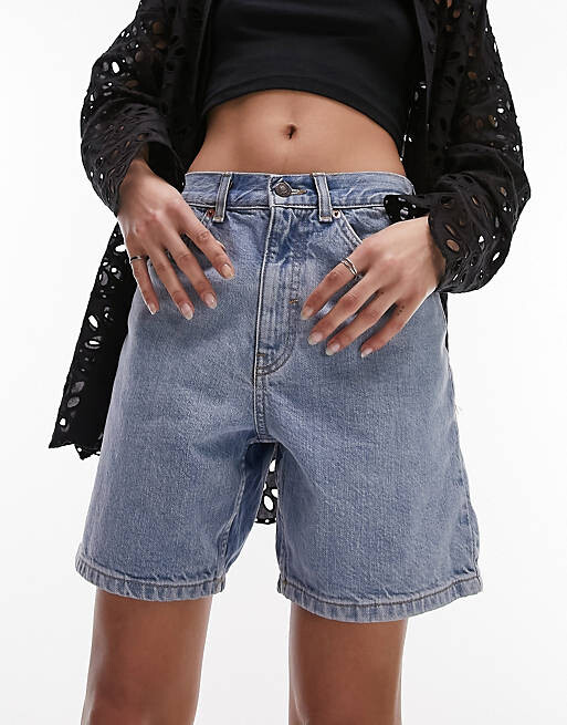 

Синие шорты Topshop Ultimate Editor