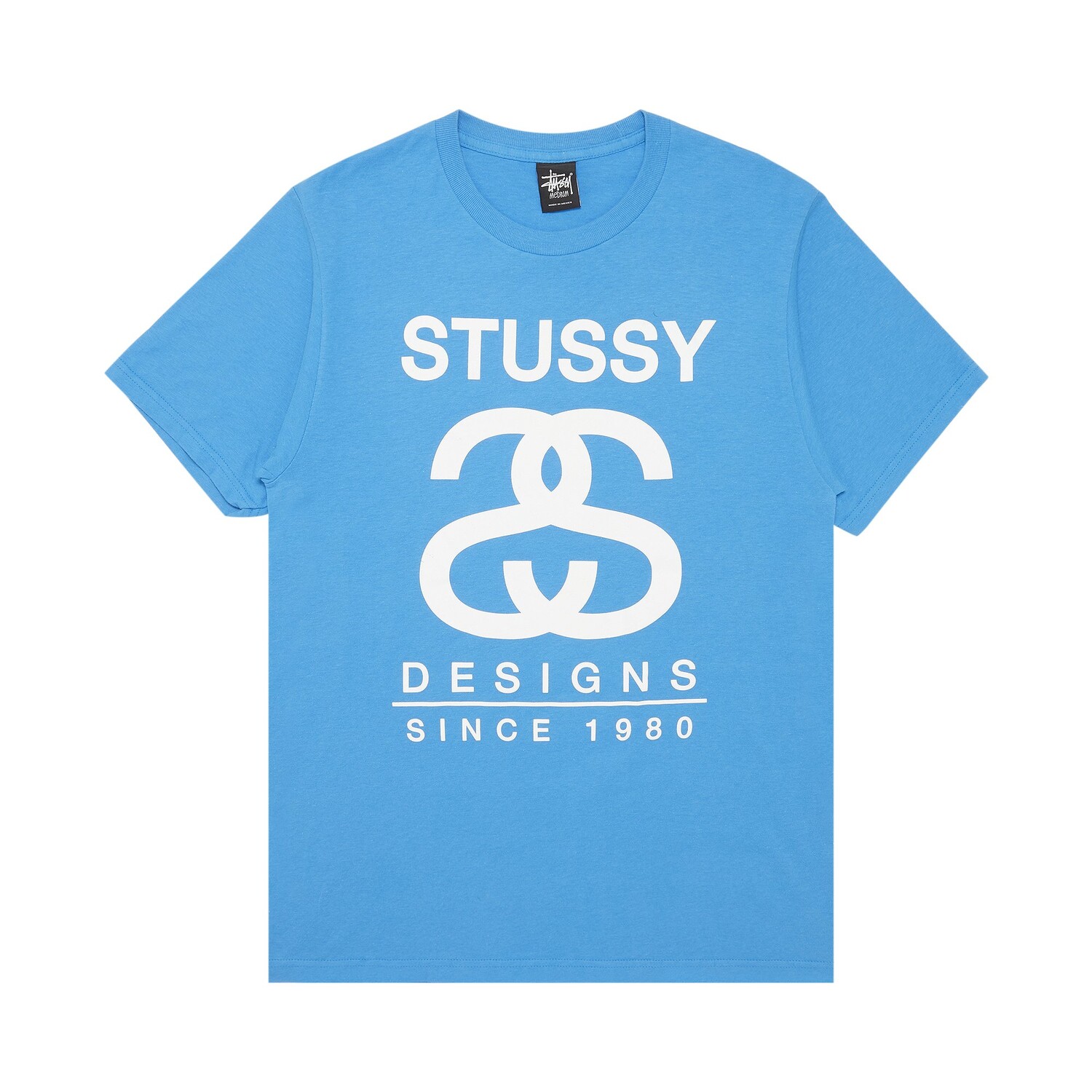 

Футболка Stussy SS From 80 Brite Blue