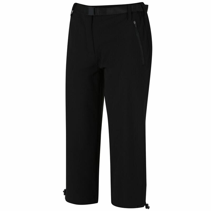 

Женские походные брюки Xert Capri для пешего туризма/отдыха/похода, черные дышащие брюки для регаты REGATTA, цвет schwarz