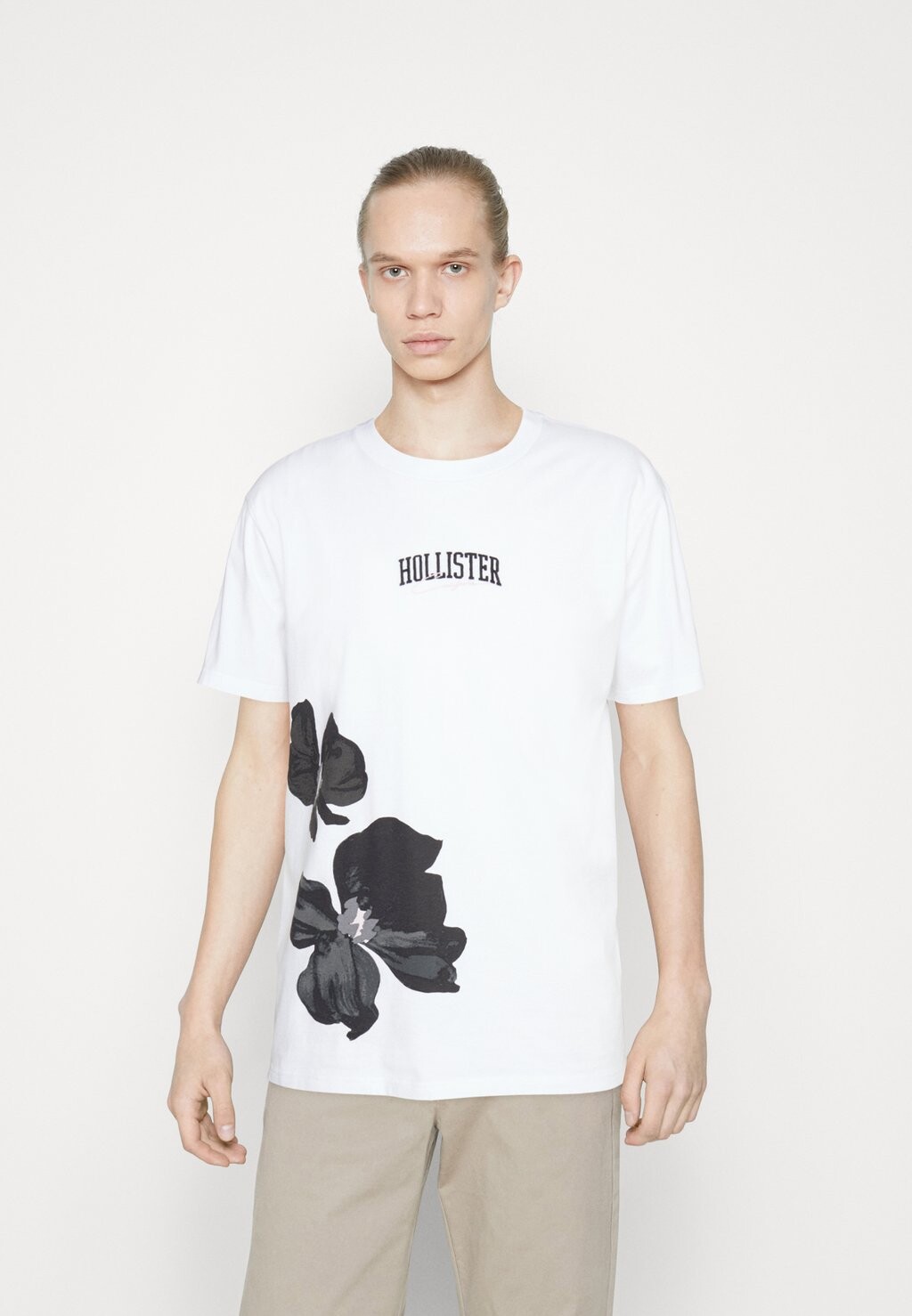 

Футболка с принтом Hollister Co., белый