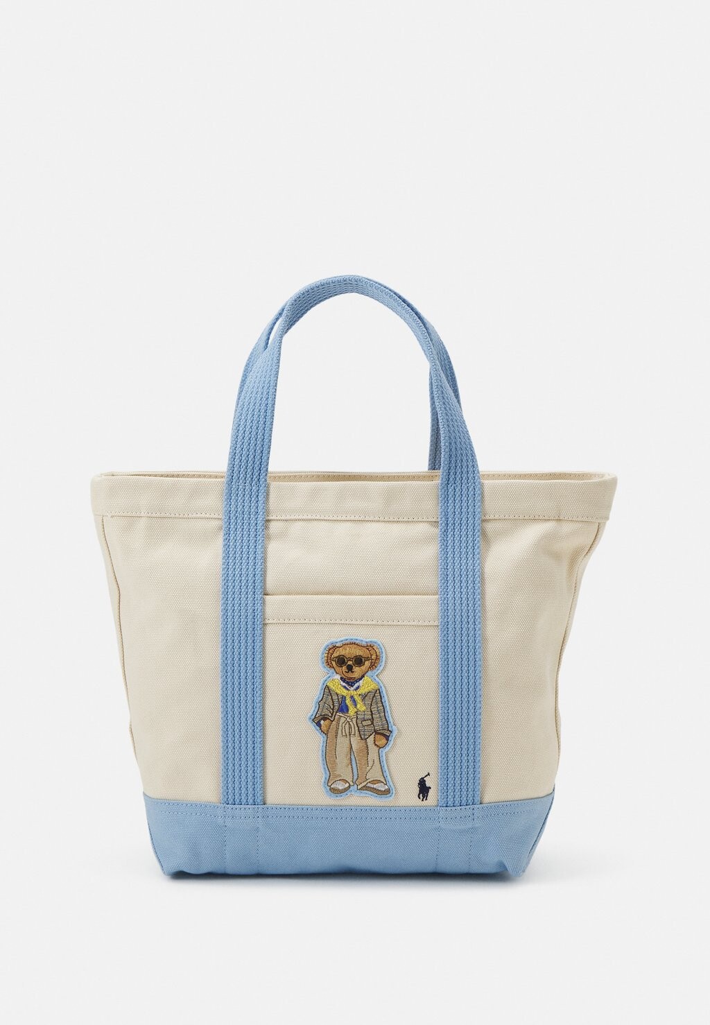 

Сумочка Polo Ralph Lauren МАЛЕНЬКАЯ СУМКА, цвет ecru/carolina blue