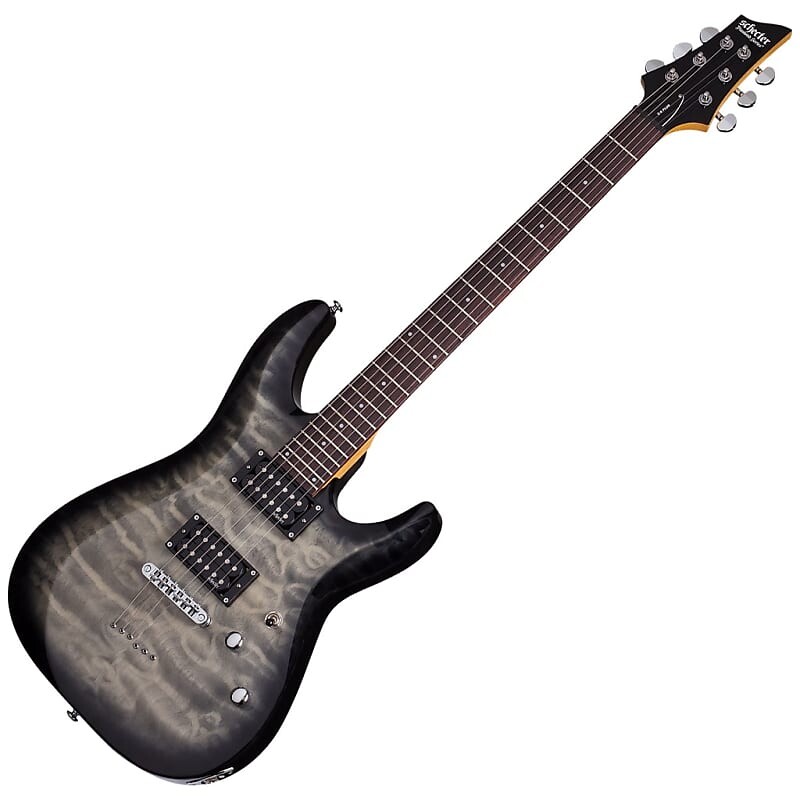 

Электрогитара Schecter C-6 Plus Series Electric Guitar - Charcoal Burst