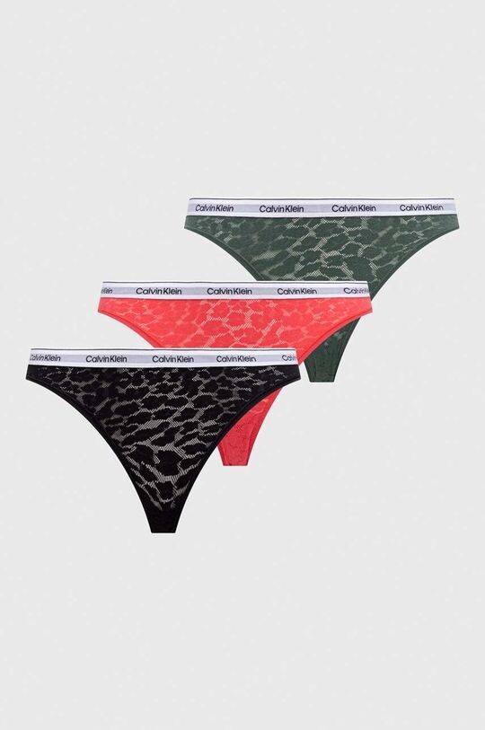 

Бразильское белье, 3 пары Calvin Klein Underwear, мультиколор