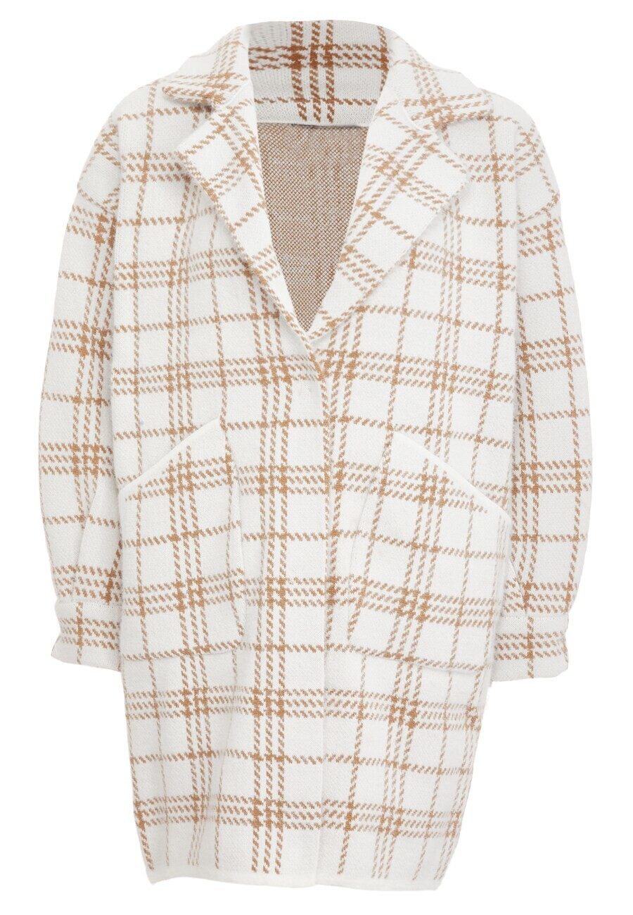 

Пальто CARNEA Knitted Coat, цвет Wool white