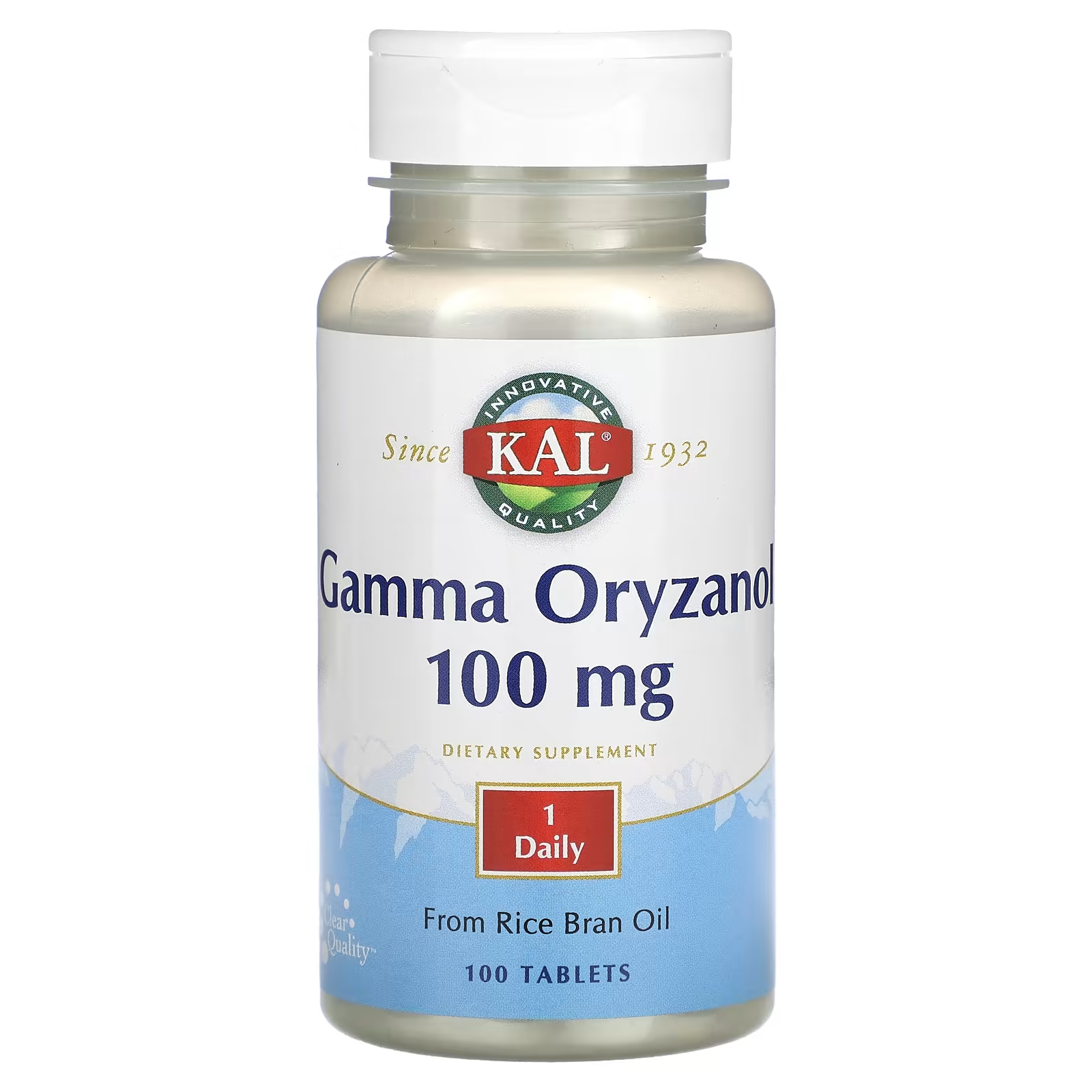Оризанол Kal 100 мг, 100 таблеток kal ниацинамид 250 мг 100 таблеток