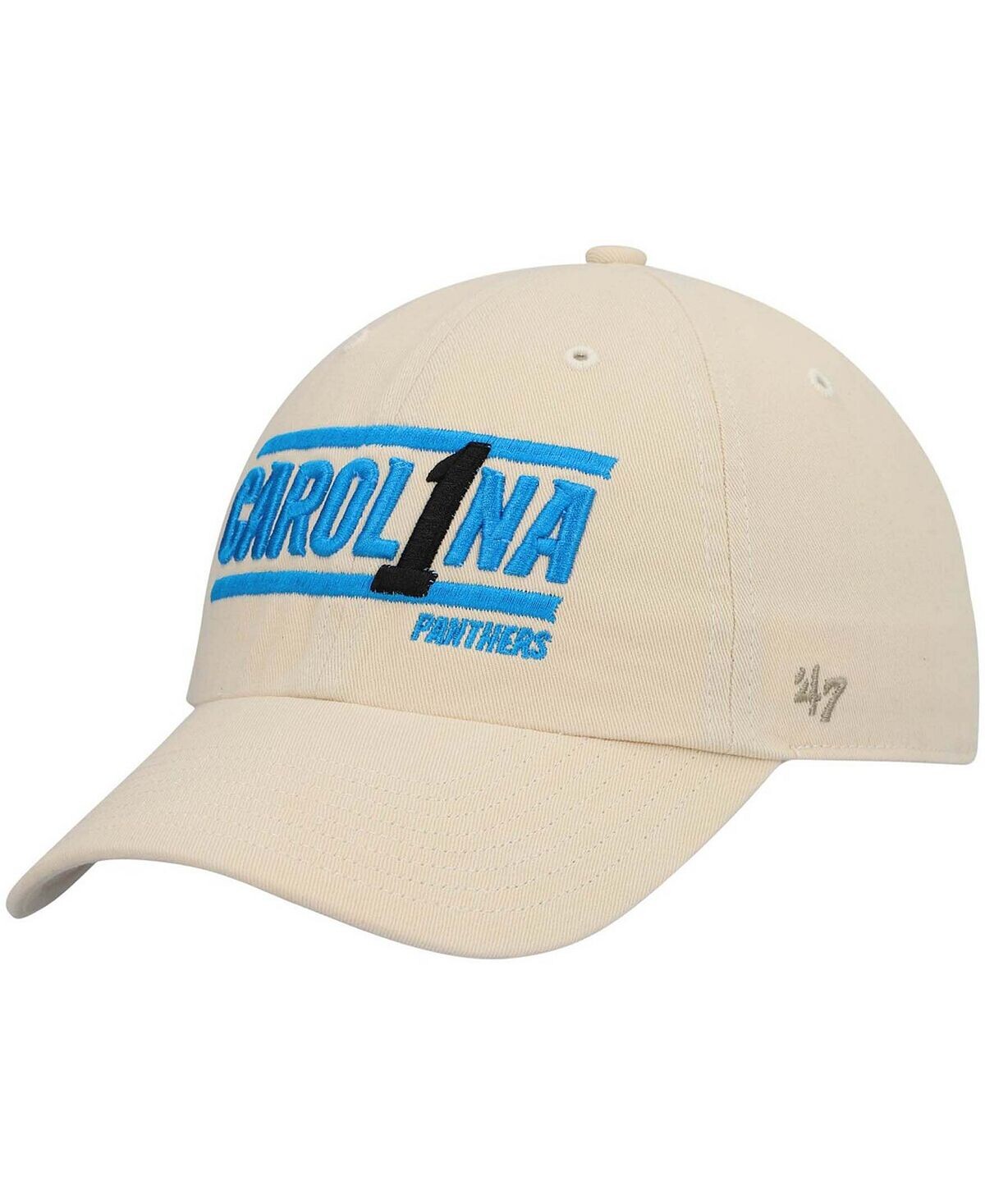

Мужская светло-коричневая бейсболка Carolina Panthers Cleanup '47 Brand