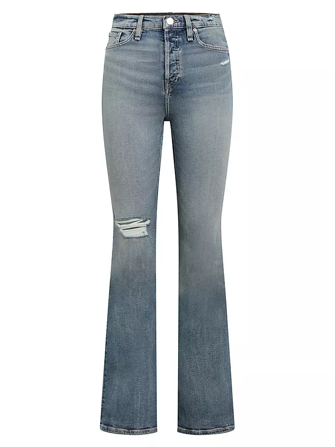 Джинсы с потертостями Faye Hudson Jeans, цвет magical