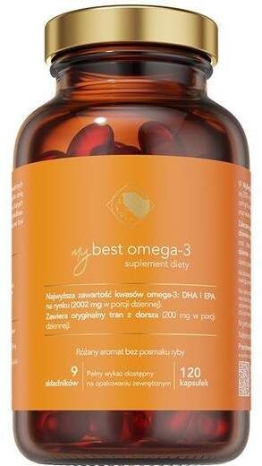 

Омега-3 жирные кислоты MyBestOmega-3, 120 шт