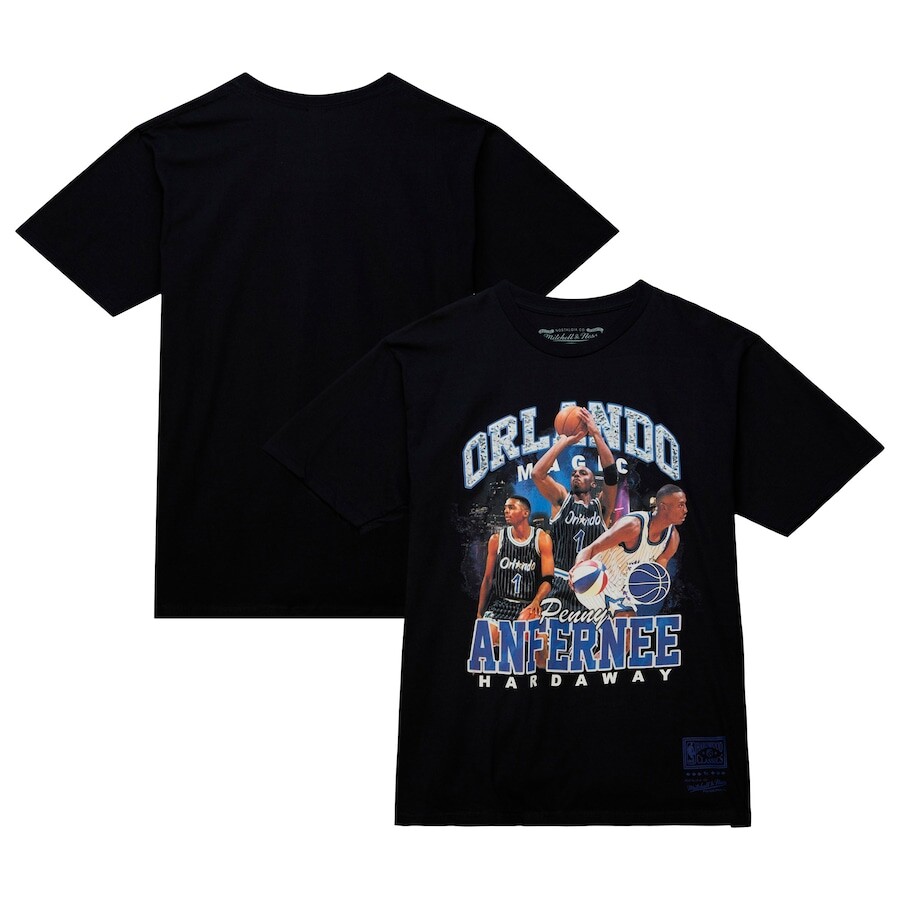 

Футболка с коротким рукавом Mitchell & Ness Orlando Magic, черный
