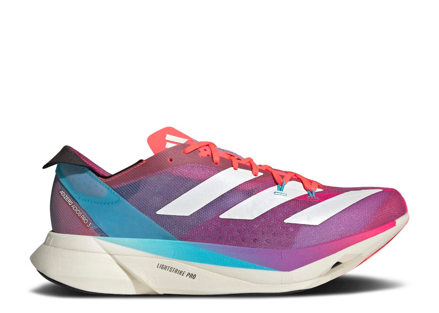 

Кроссовки adidas Adizero Adios Pro 3 'Signal Pink Cyan', розовый