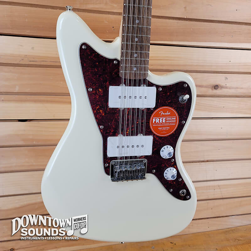 

Электрогитара Squier Paranormal Jazzmaster XII 12-String Electric Guitar - Olympic White