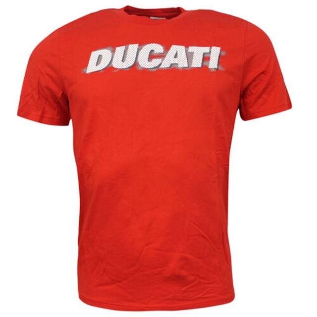 

Мужская футболка с логотипом Ducati с короткими рукавами 556642 03 Puma, красный