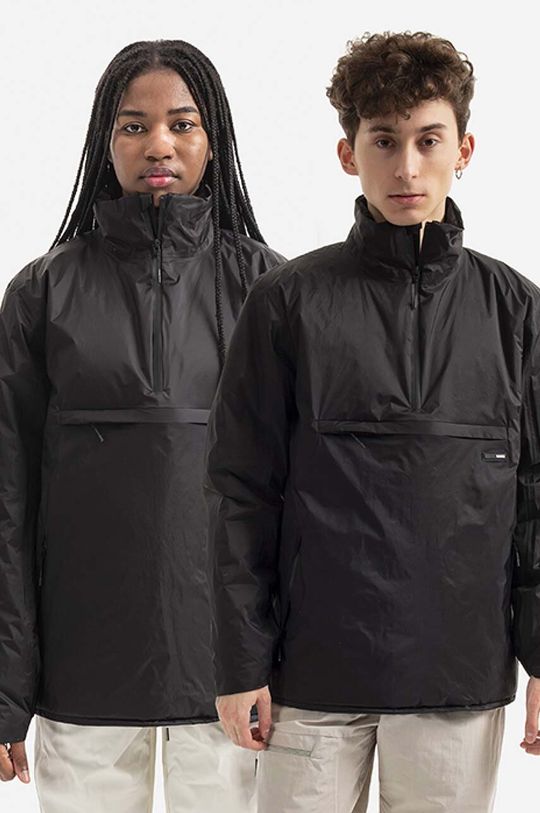 Утепленная нейлоновая куртка-анорак Rains, черный