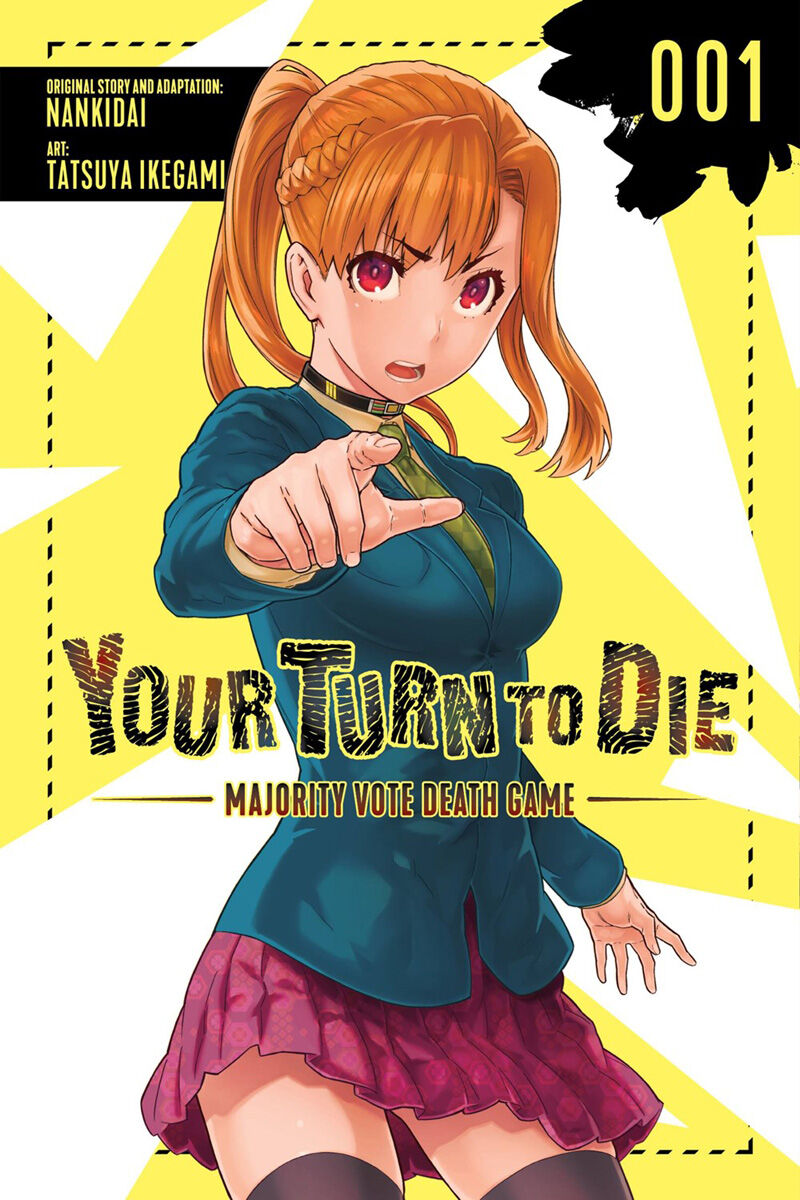 

Манга Your Turn to Die: Majority Vote Death Game Manga Volume 1