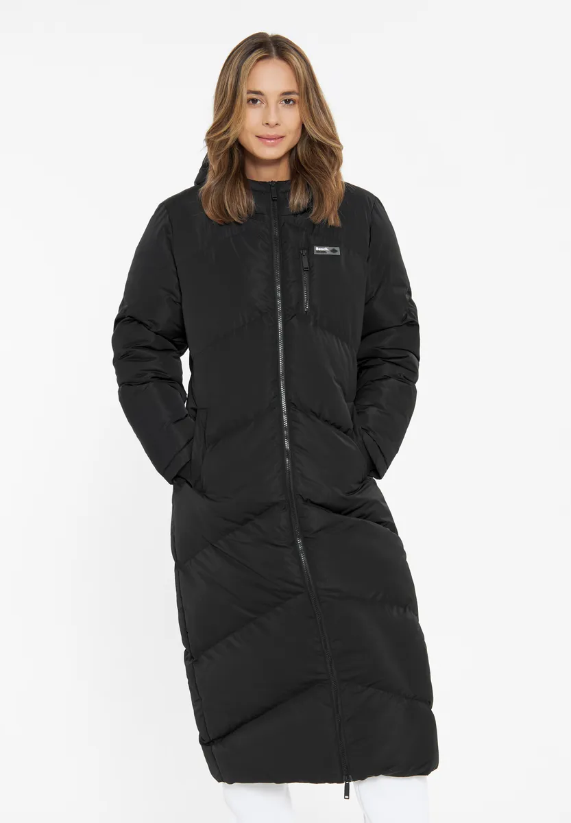 

Bench Куртка длинная "ELORAINA", с капюшоном, черный