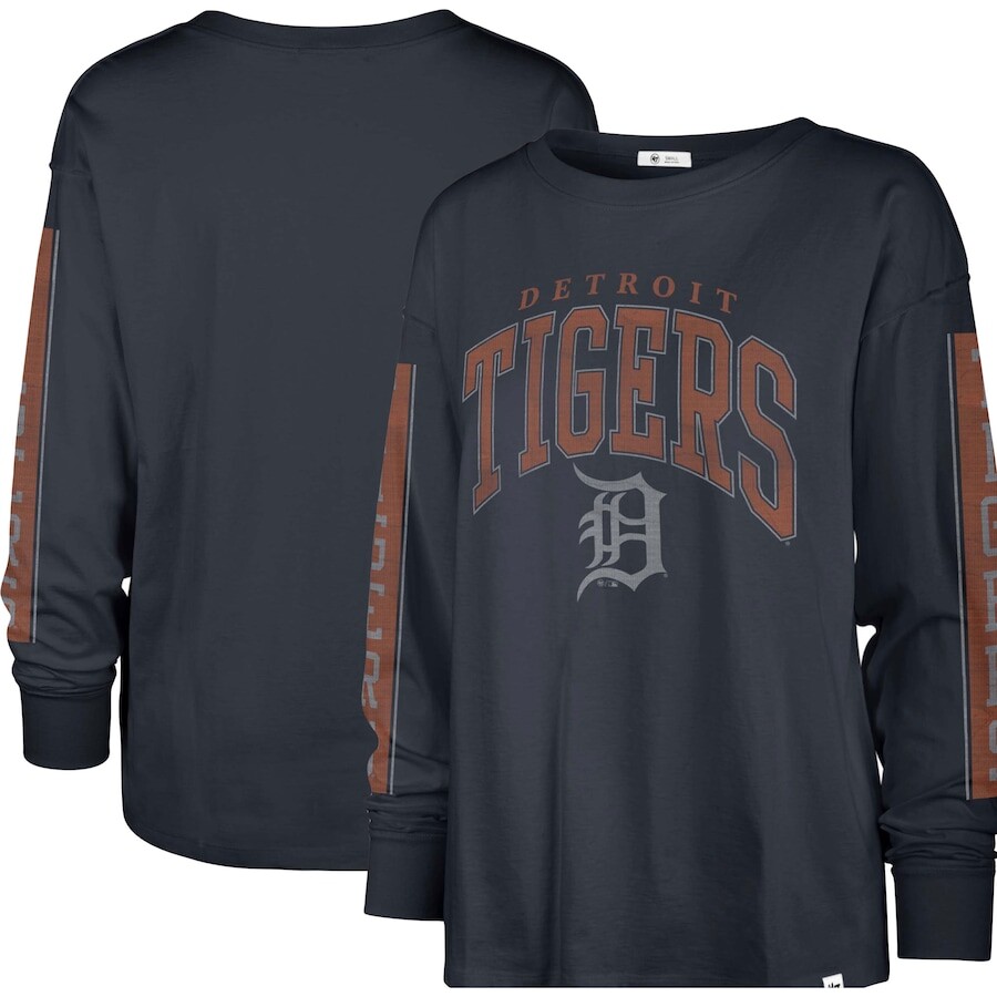 

Футболка с длинным рукавом 47 Detroit Tigers, нави