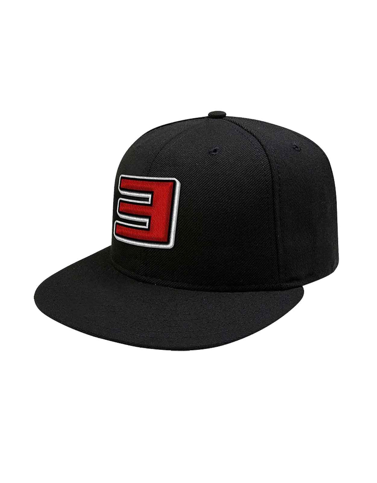 Бейсболка Snapback с тонким логотипом Shady Eminem, черный
