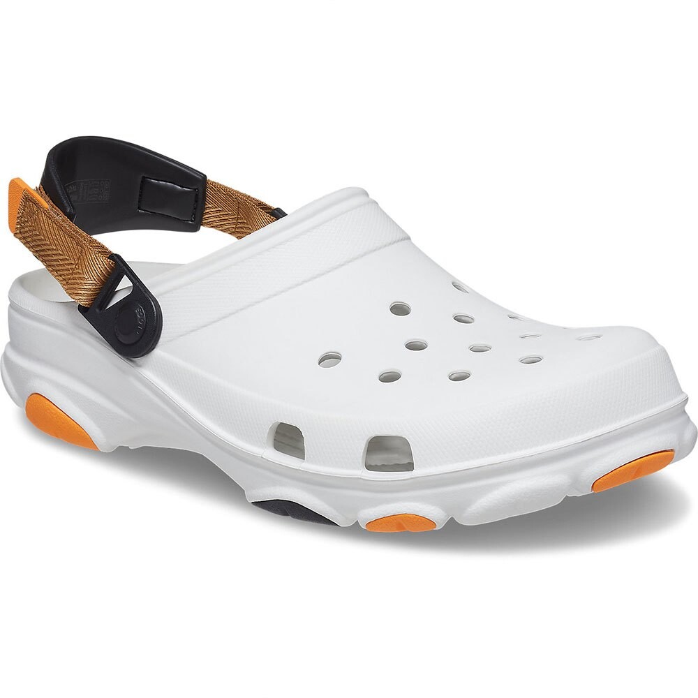 Сабо Crocs Classic All Terrain, белый сабо crocs classic all terrain серо синий бирюзовый