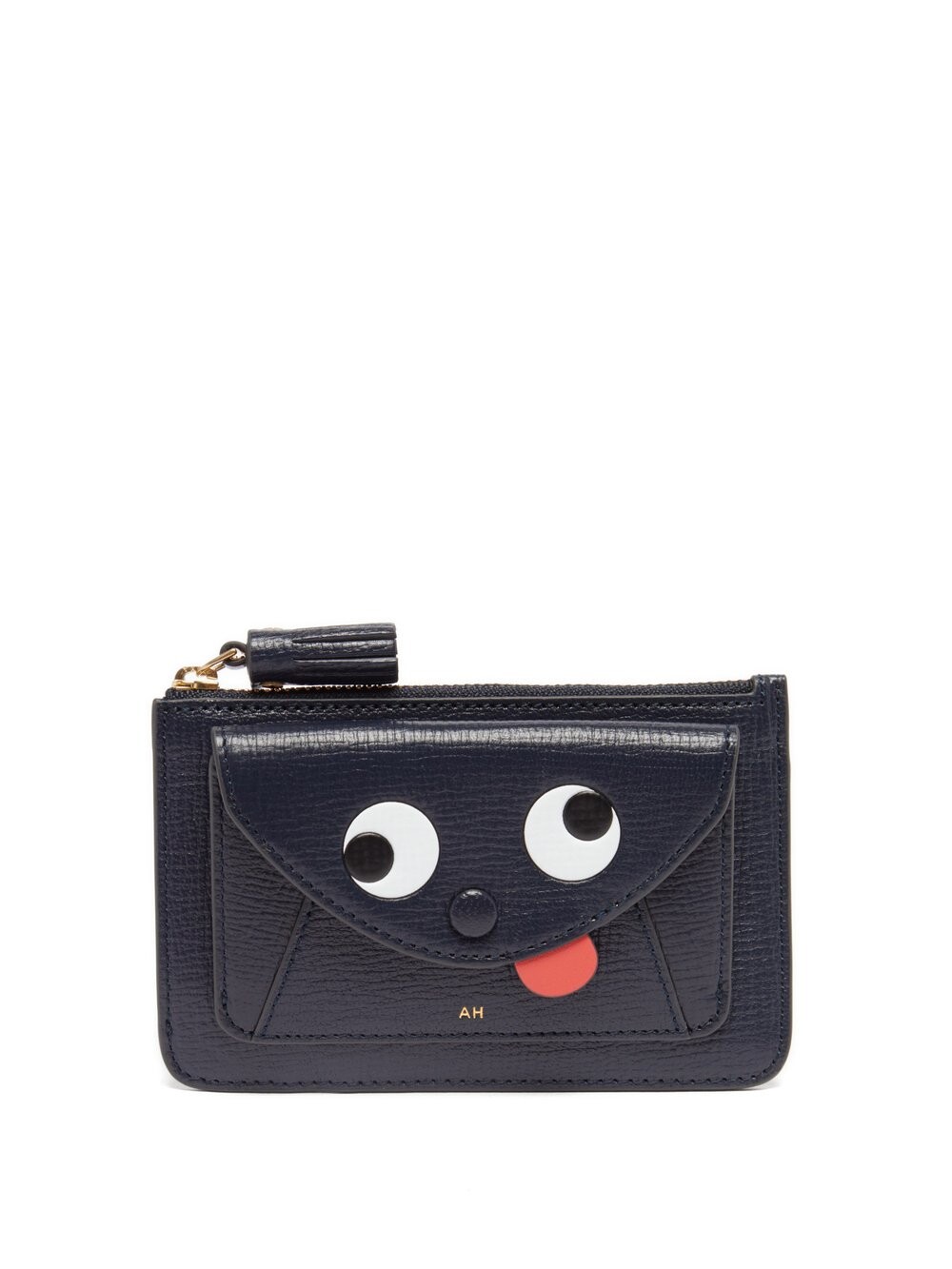 

Картхолдер zany на молнии Anya Hindmarch, синий