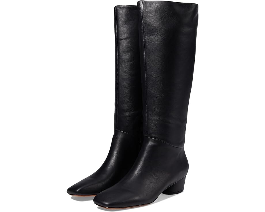 

Ботинки Vince Ramona Wide Calf Boots, черная кожа