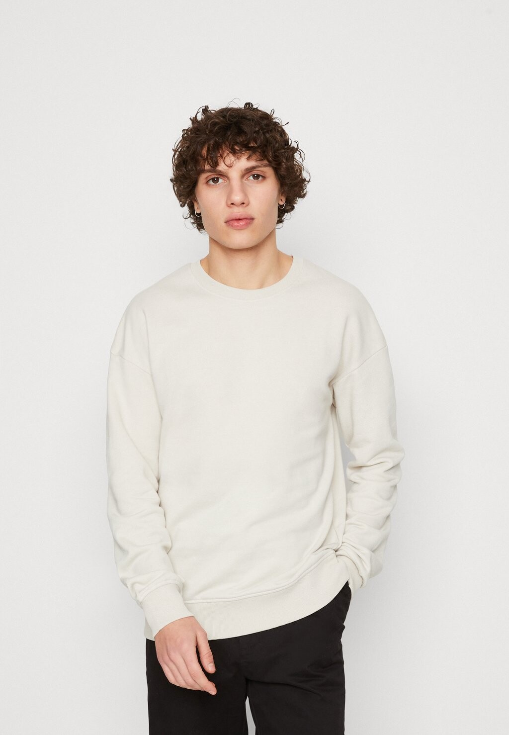 

Толстовка Jack & Jones Jcoedition Crew Neck, лунный луч, Серый