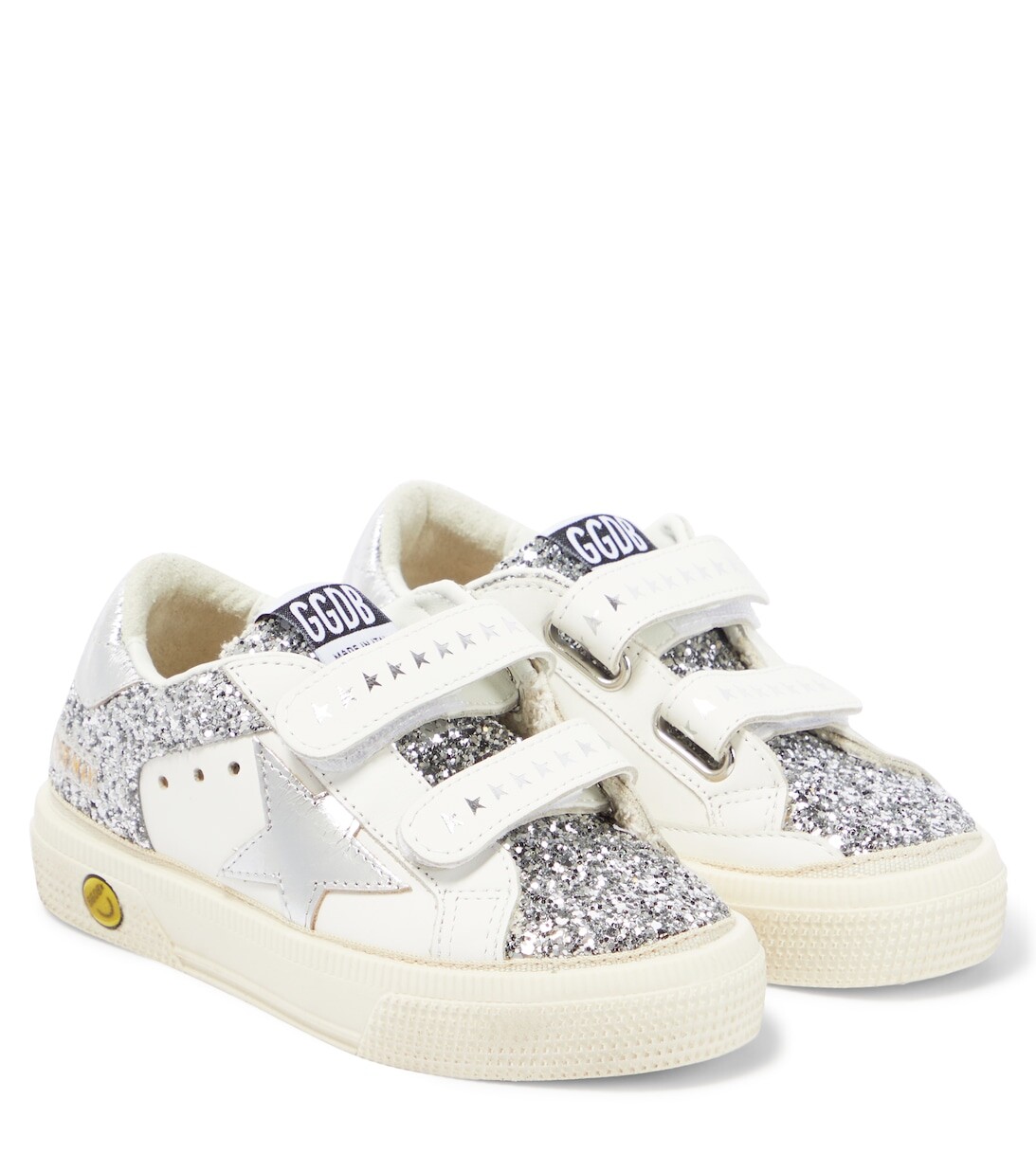 

Кроссовки May School из кожи Golden Goose, белый