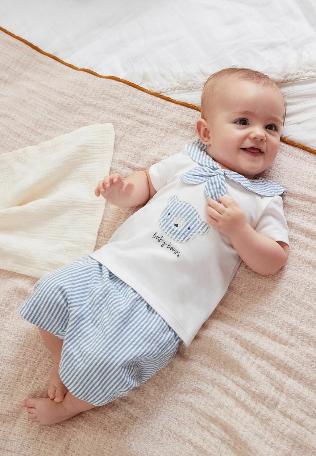 

Шорты 2 PIECE BABY T-SHIRT AND SHORTS SET Next, цвет blue