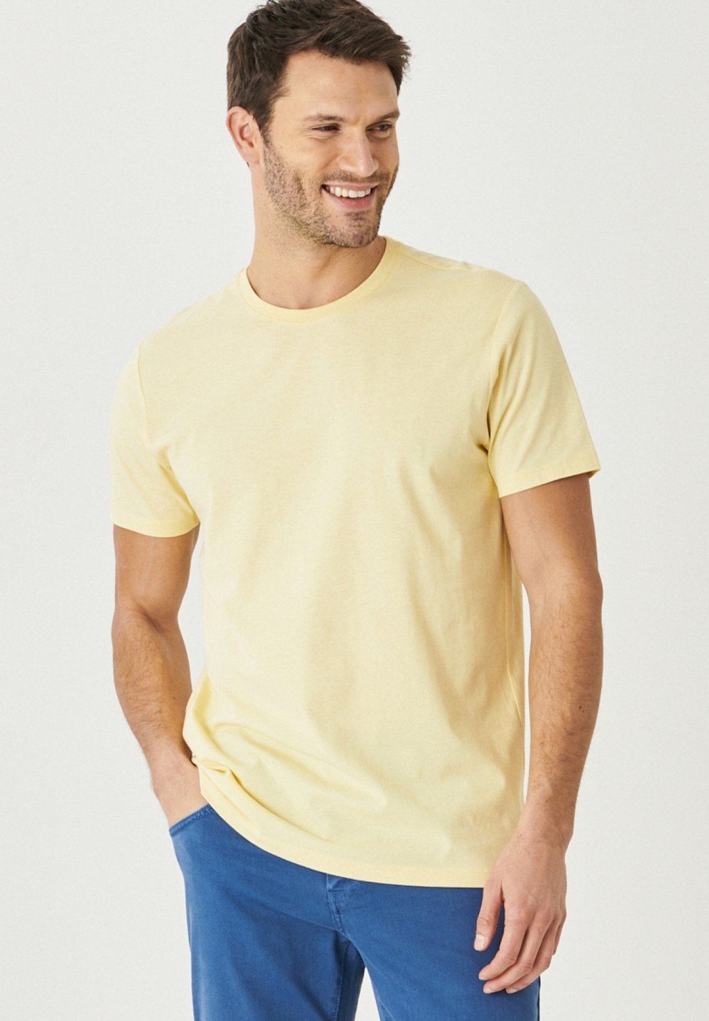 Базовая футболка CREWNECK AC&CO / ALTINYILDIZ CLASSICS, цвет Slim Fit Basic T-Shirt (Crew-Neck)