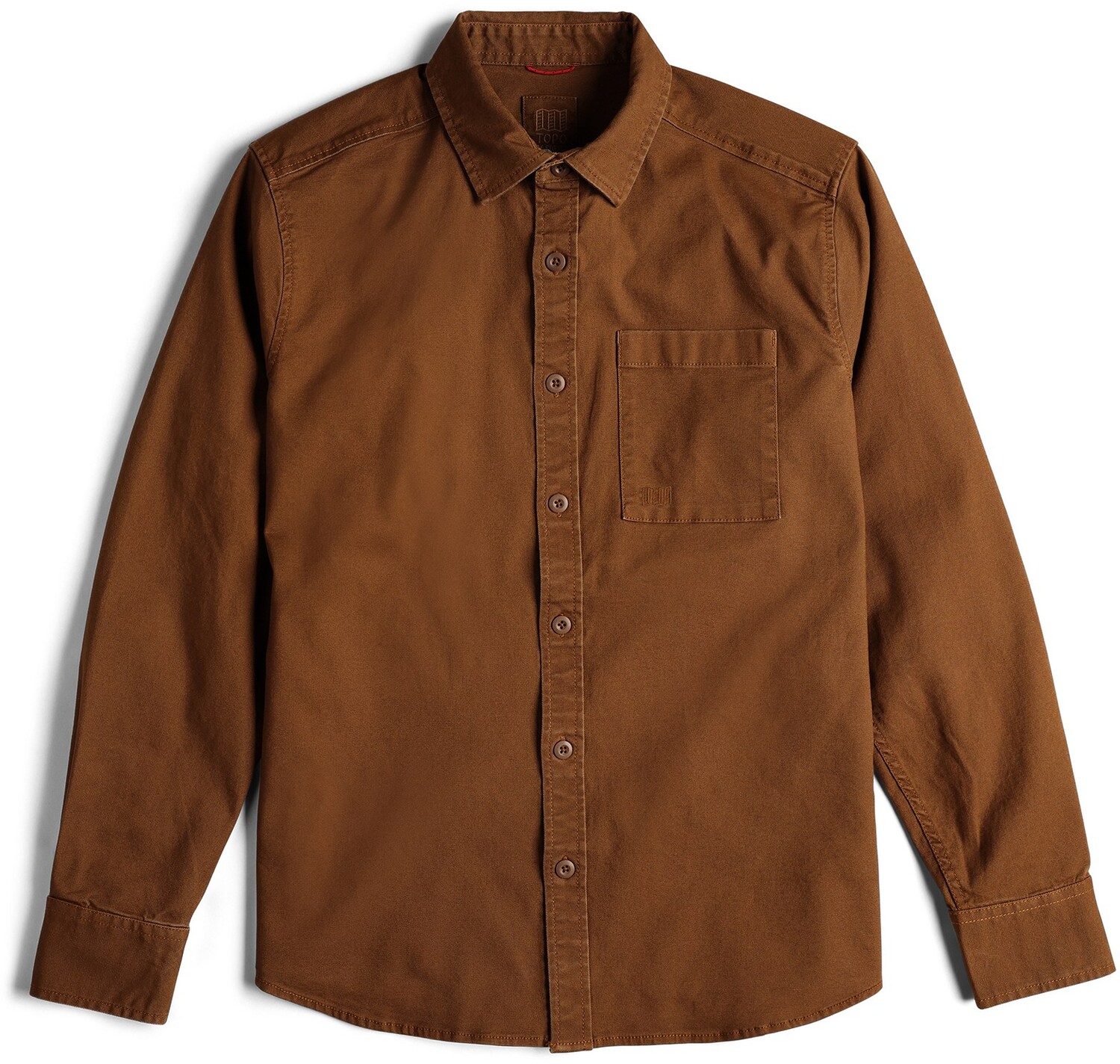 

Рубашка с длинными рукавами Dirt — мужская Topo Designs, коричневый