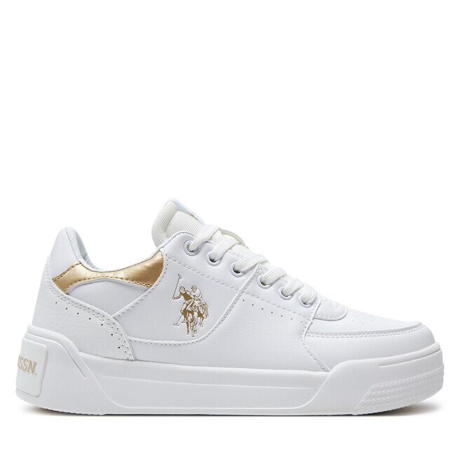 

Кроссовки U.S. Polo Assn. Nole001 NOLE001W/4YN1 Whi/Gol01, белый