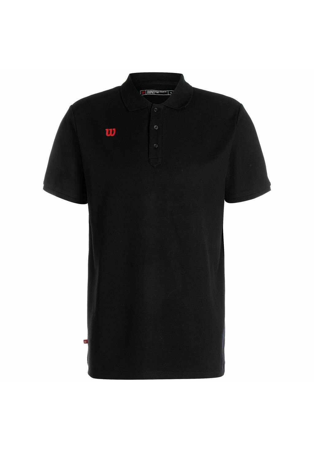 

Поло Fundamentals Wilson, цвет black red