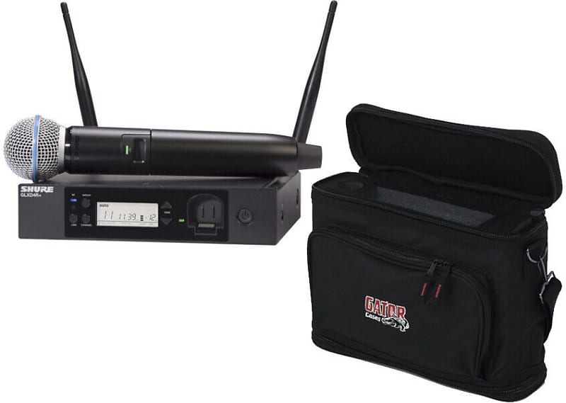 Микрофон Shure GLXD24R+/B58-Z3 Digital Wireless Rack System w/ BETA58A Microphone + GM-1W