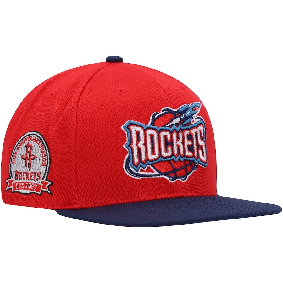 

Бейсболка Mitchell & Ness Houston Rockets, красный