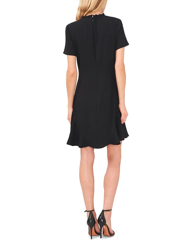 

Платье CeCe Ruffle Neck Godet Dress, цвет Rich Black