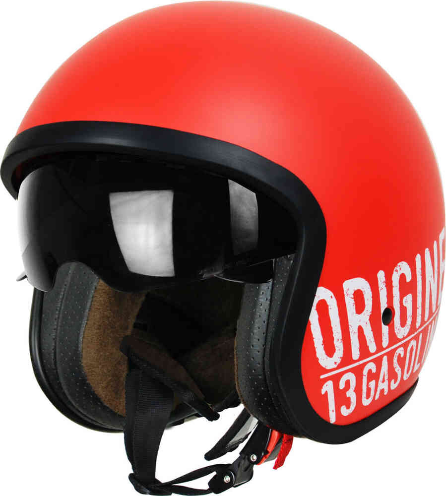 

Шлем Sprint Gasoline 13 Jet Origine, красный мэтт