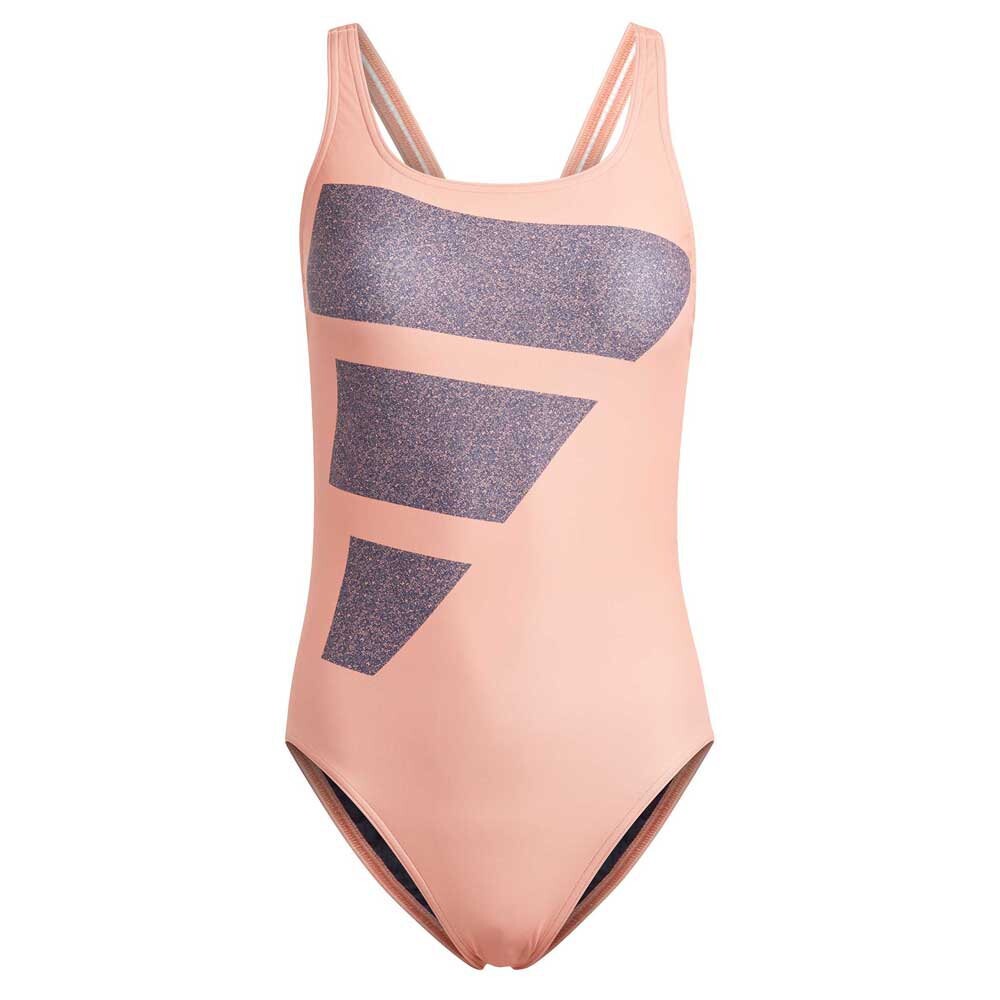 

Купальник adidas Big Bars, розовый