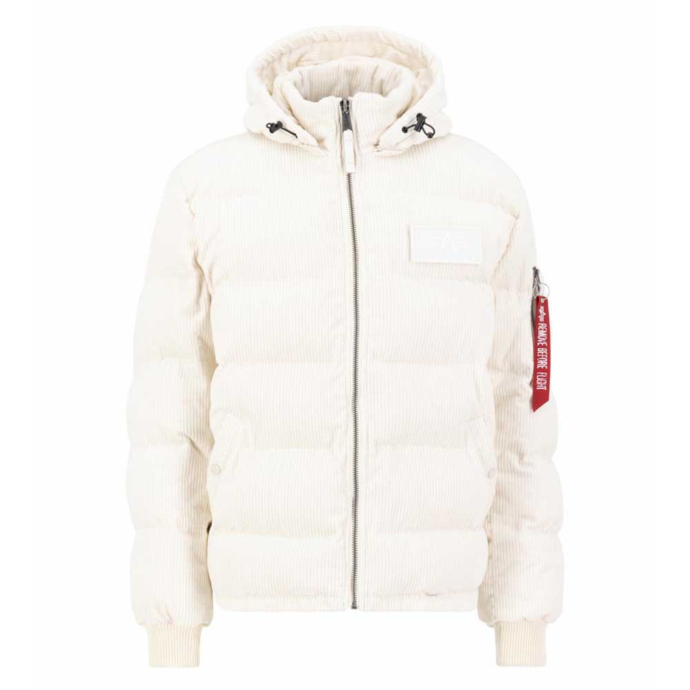 

Куртка Alpha Industries Cord Puffer, белый