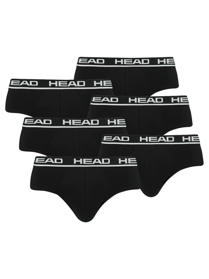 

Трусы HEAD Slip 6er Pack, черный