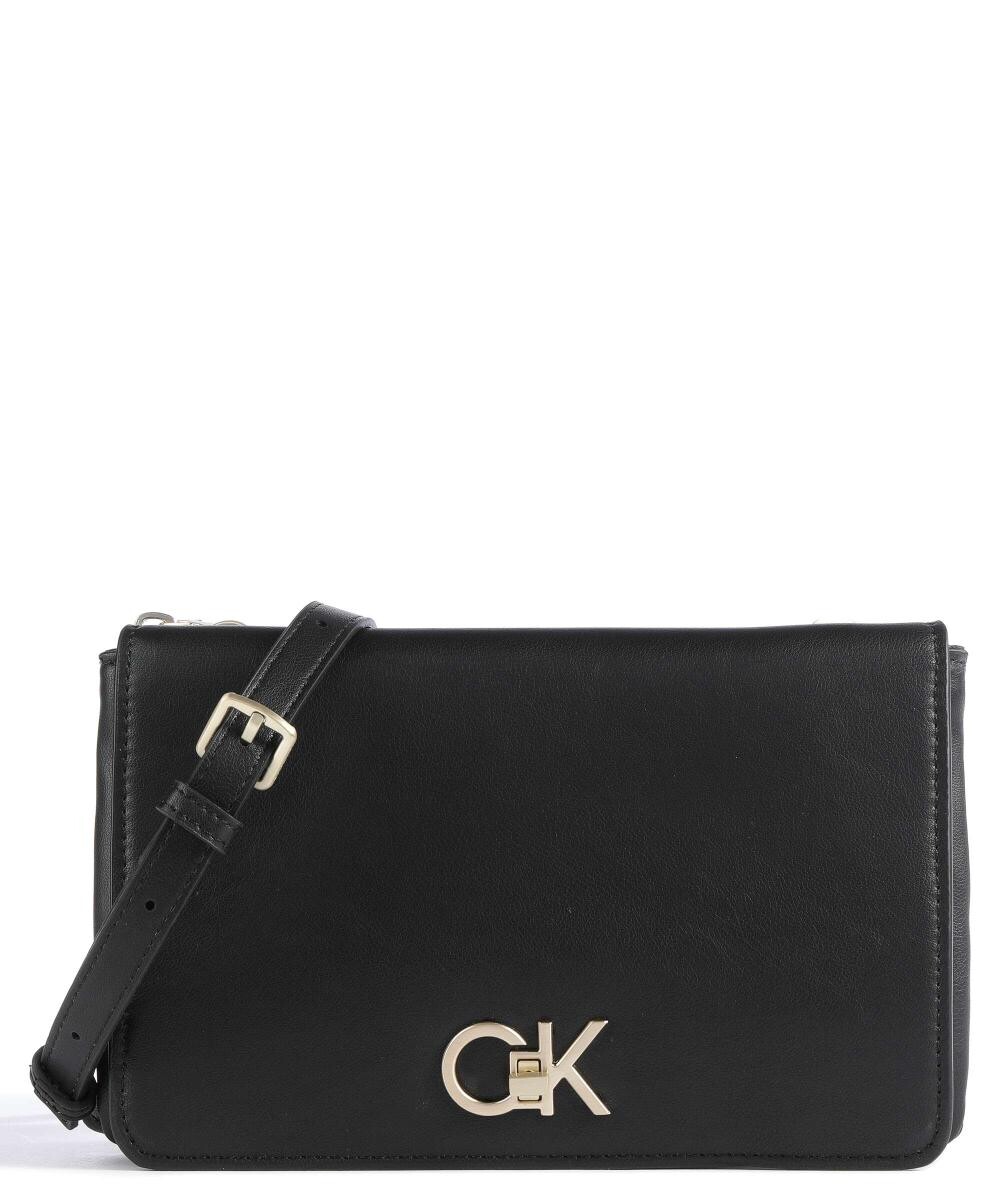

Сумка через плечо Re-Lock из искусственной кожи Calvin Klein, черный