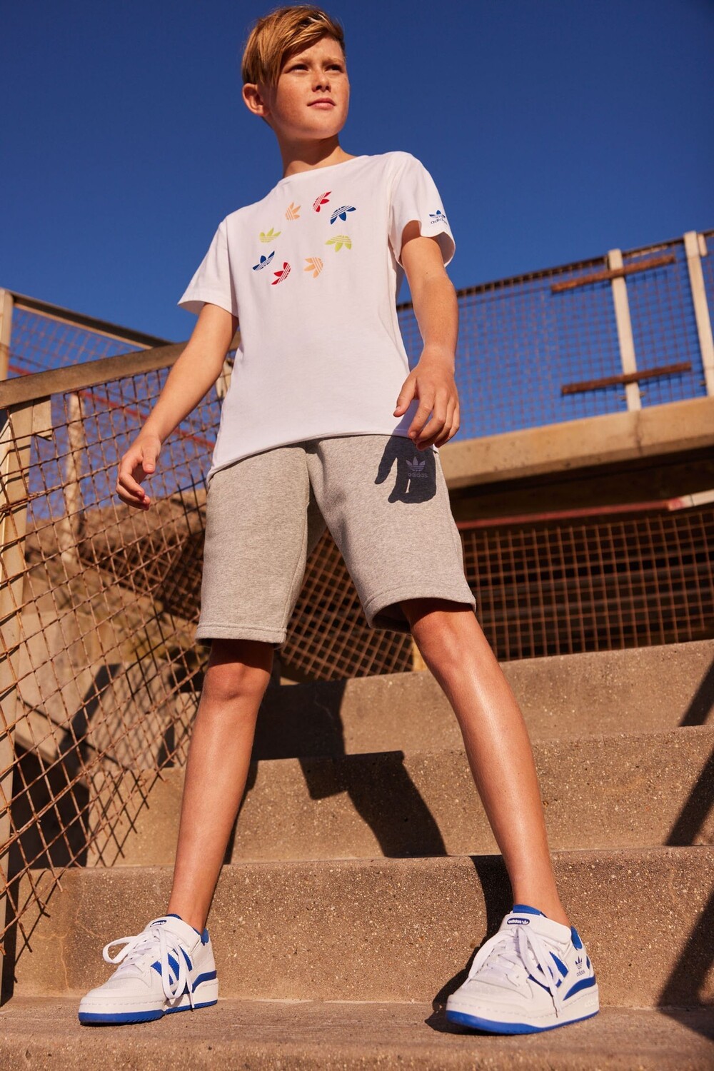 

Детские шорты Adicolor adidas originals, серый