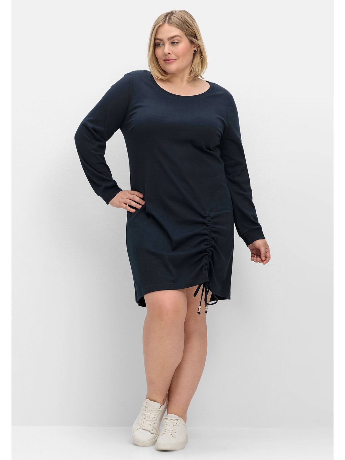 

Платье sheego Shirt, ночной синий