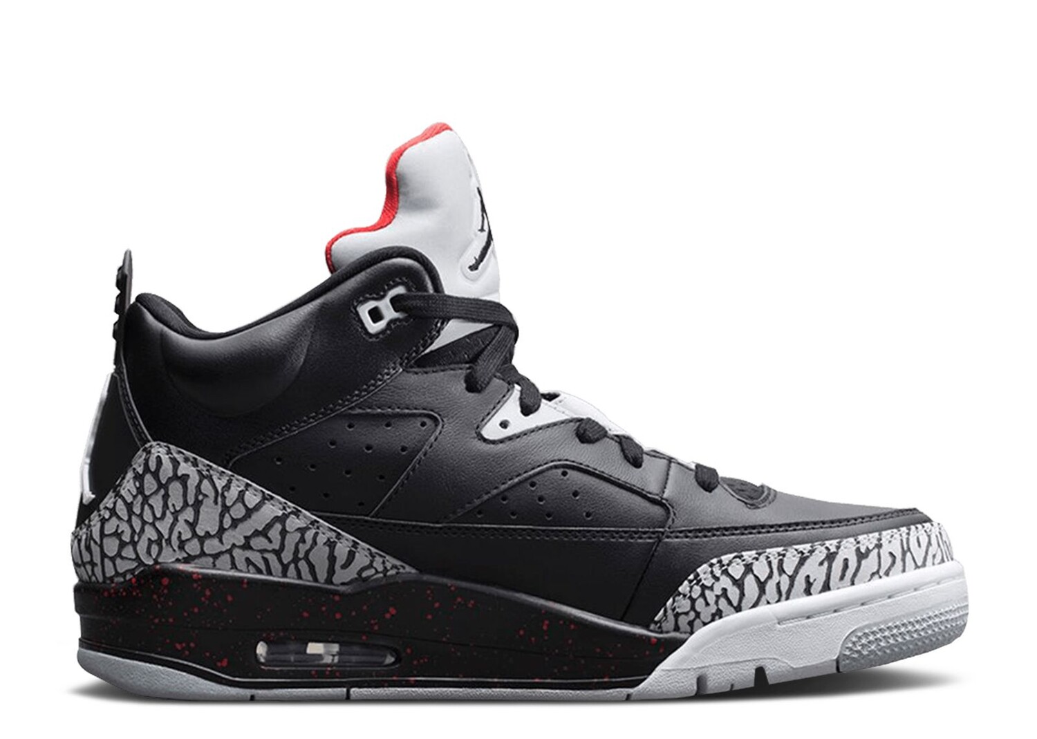 

Кроссовки Air Jordan Jordan Son Of Mars Low 'Black Cement', черный