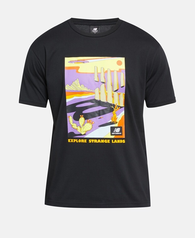 

Футболка New Balance, черный