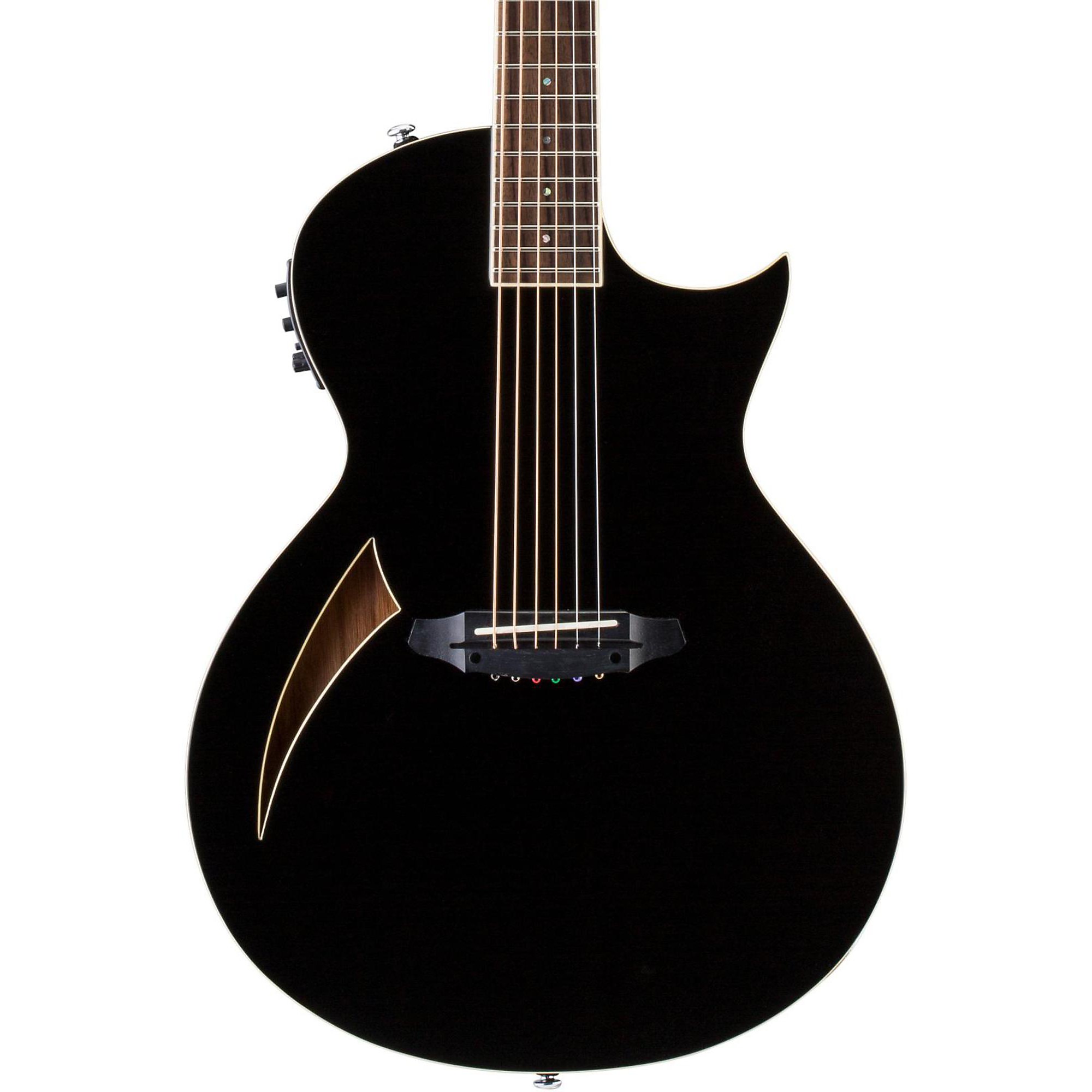 ESP LTD TL-6 Thinline Акустически-Электрическая Гитара Черный