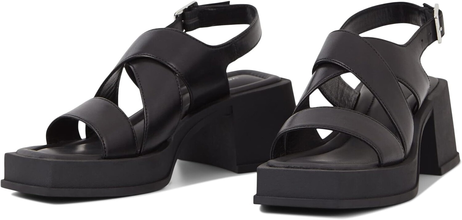 

Босоножки Hennie Leather Cross Sandal Vagabond Shoemakers, черный
