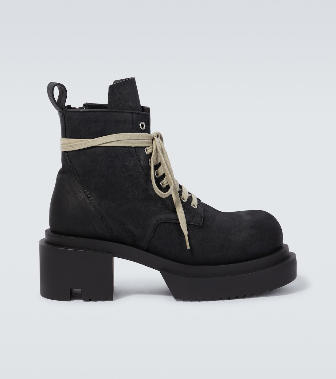 

Кожаные ботильоны Rick Owens, черный